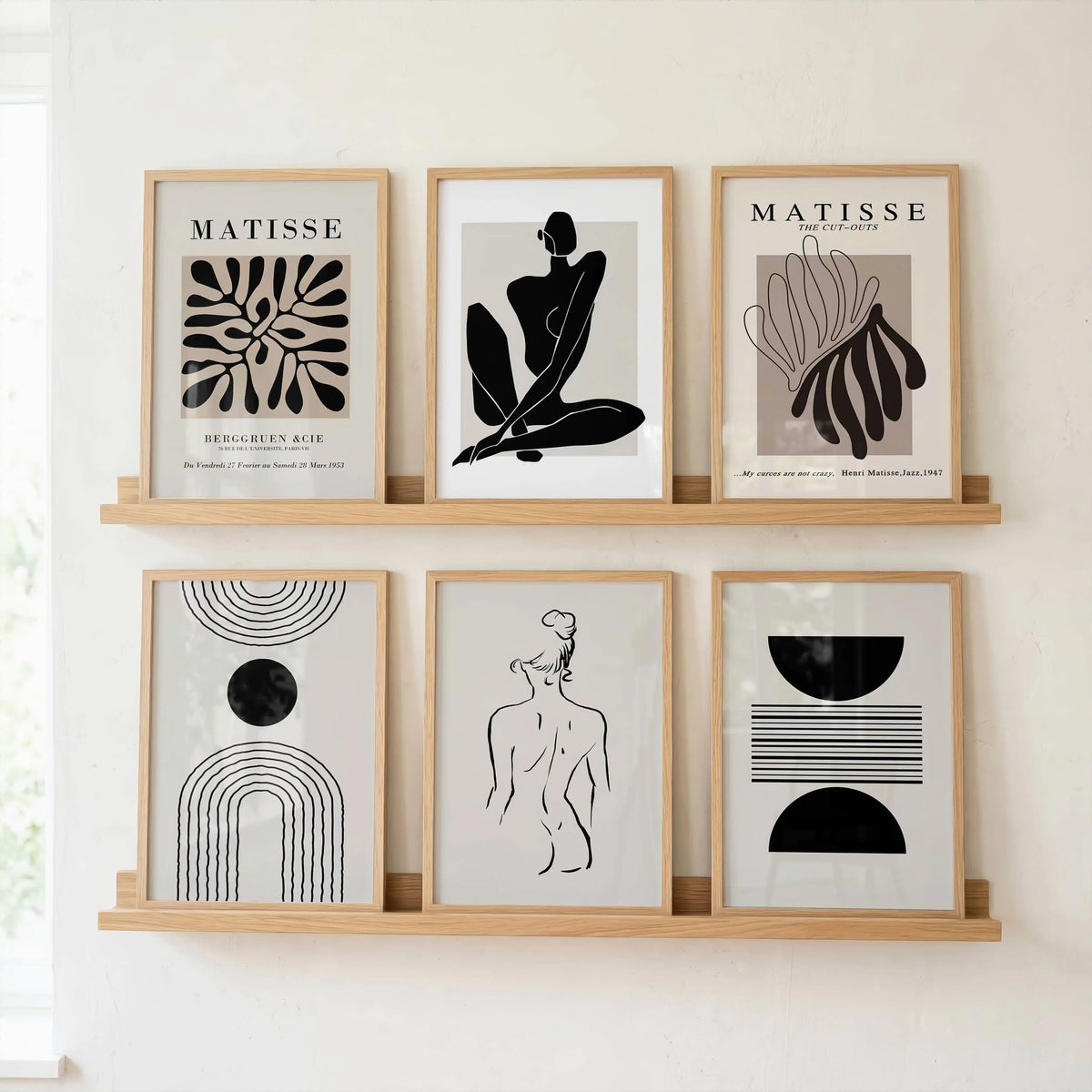 Abstract Matisse Line