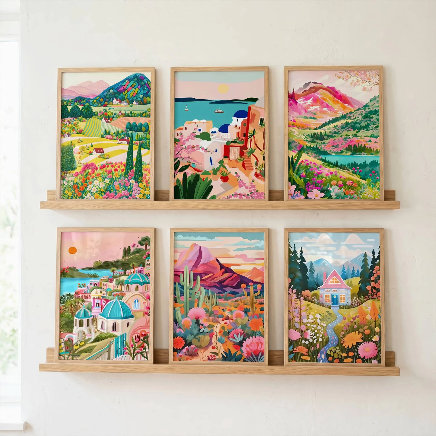 Colorful Landscape Poster