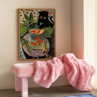 Cat Matisse Goldfish