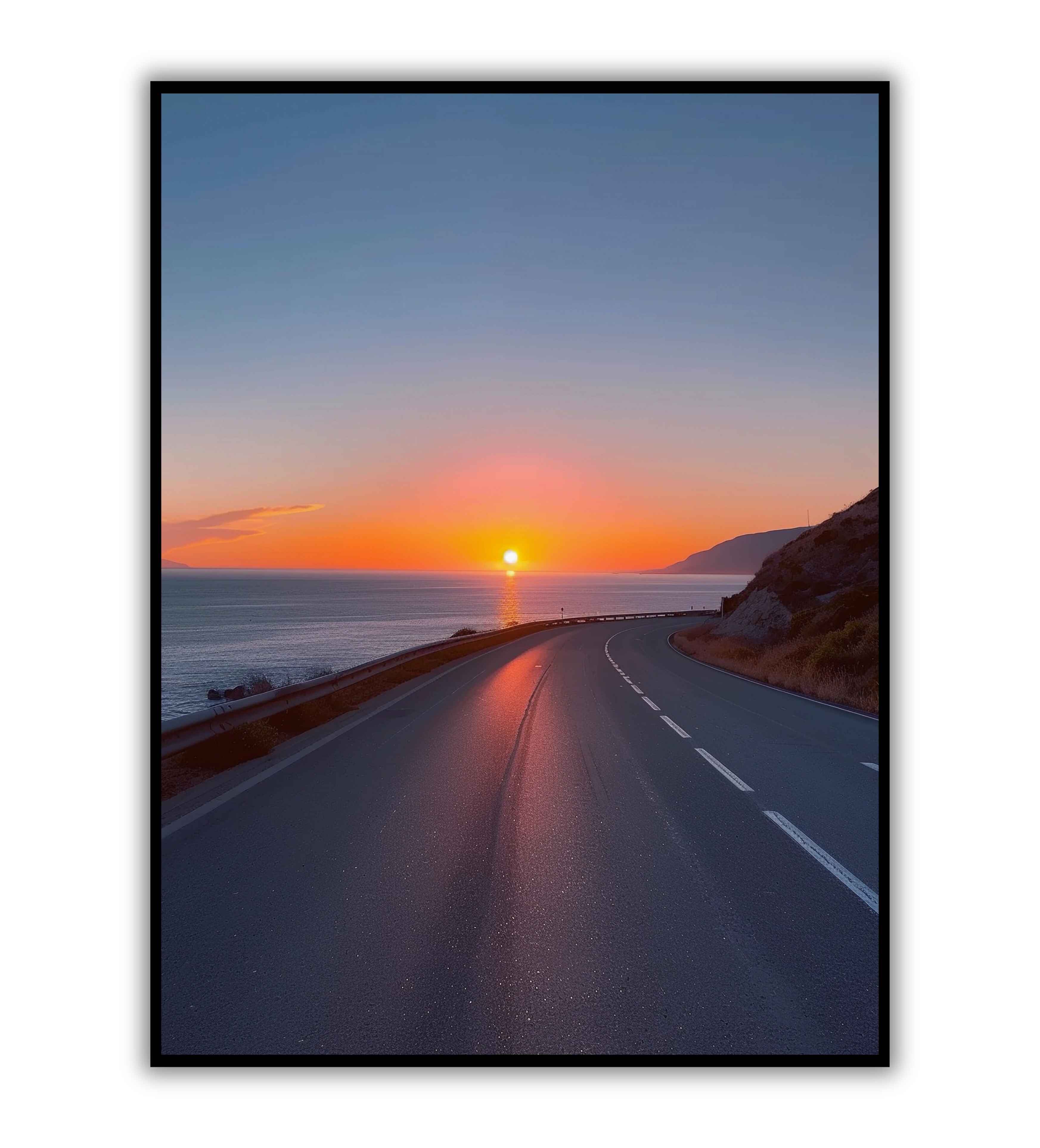 Coastal Highway - Poster/Printable – WallMarvel