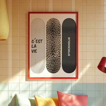 Chic Y2K Leopard