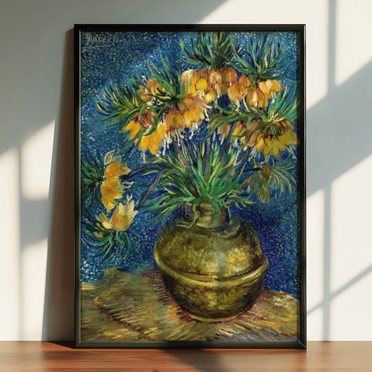 Fritillaries in a Copper Vase