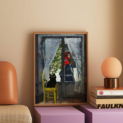 Cat Yellow Chair