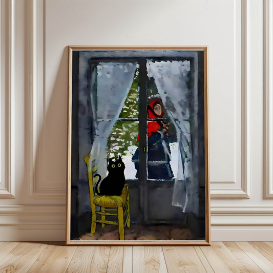 Cat Yellow Chair