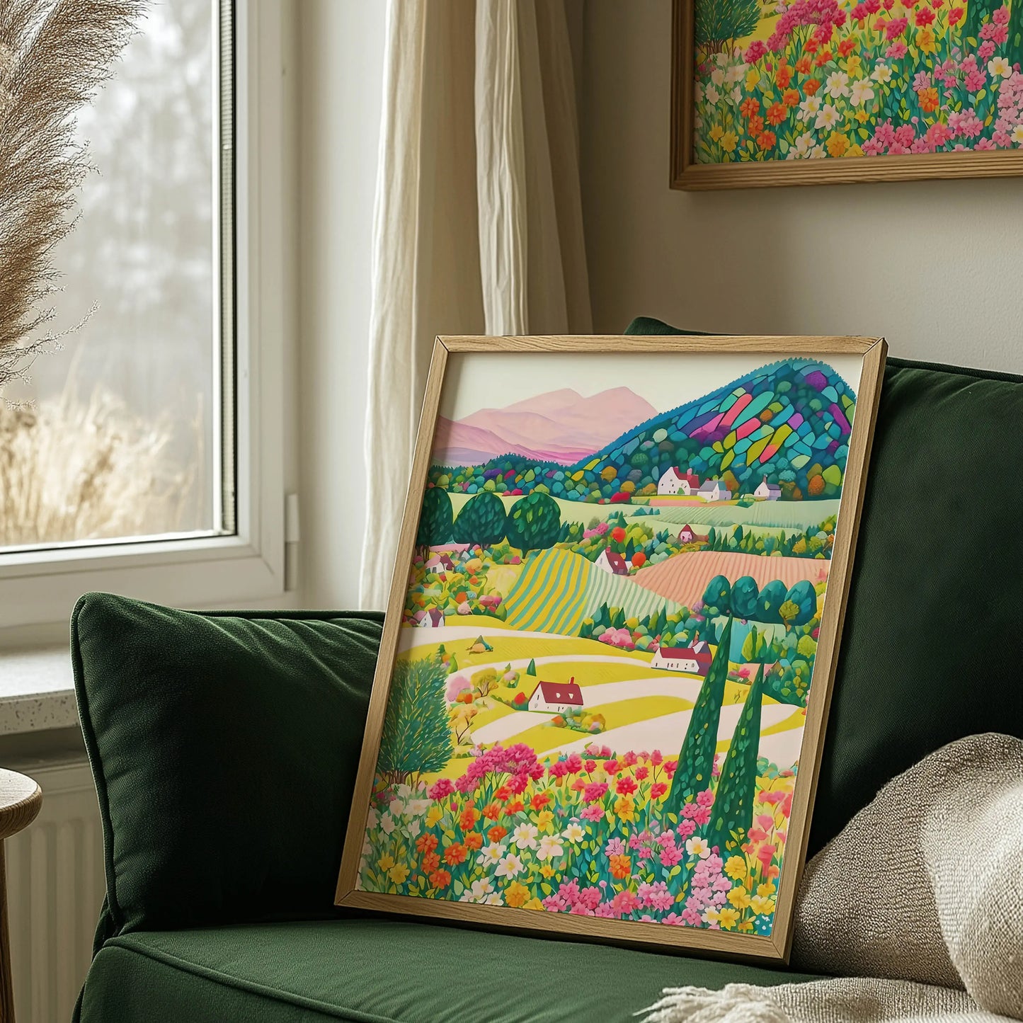 Colorful Landscape Poster