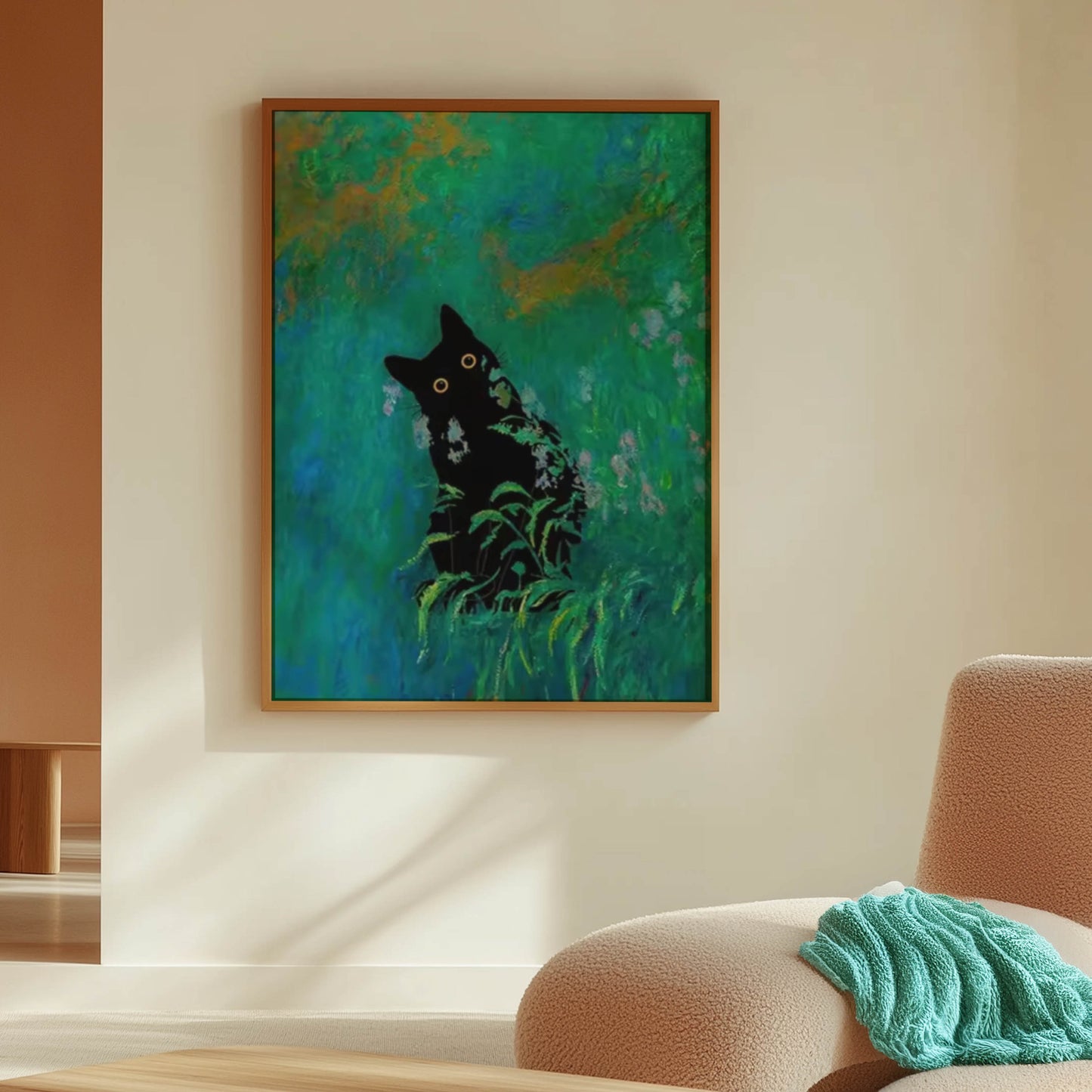Cat in the Garden