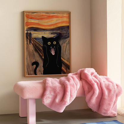 Cat Scream Munch