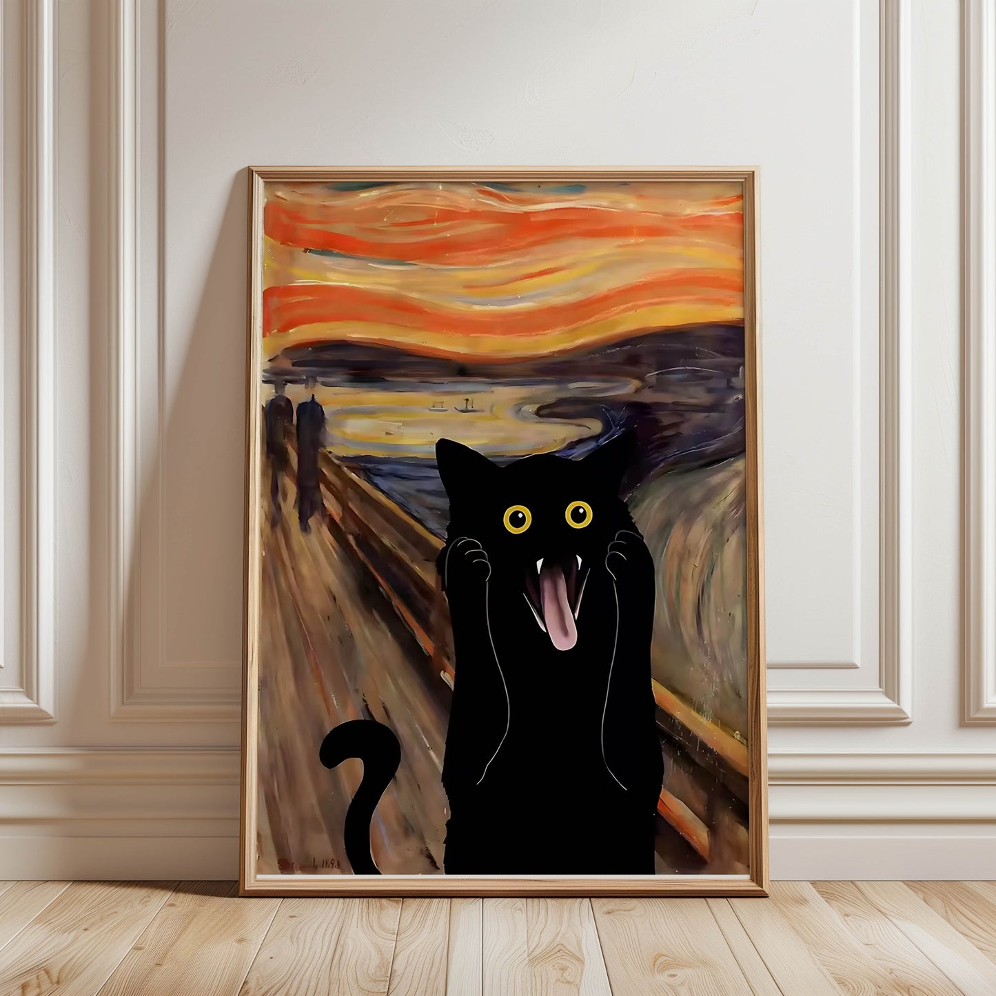 Cat Scream Munch