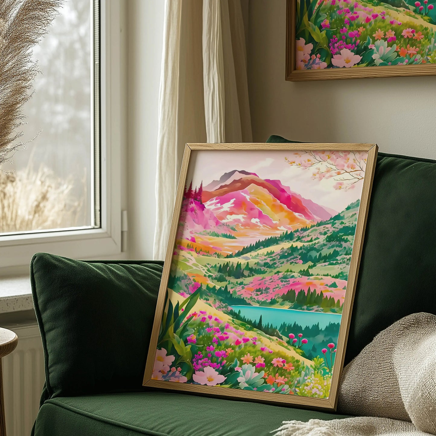 Colorful Landscape Poster