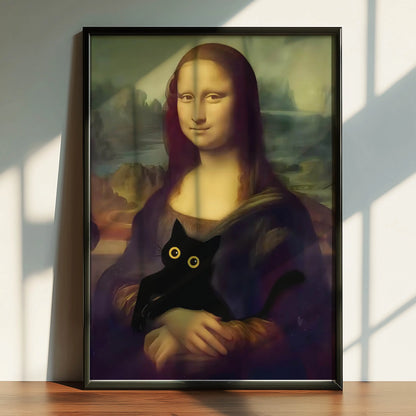 Funky Black Cat