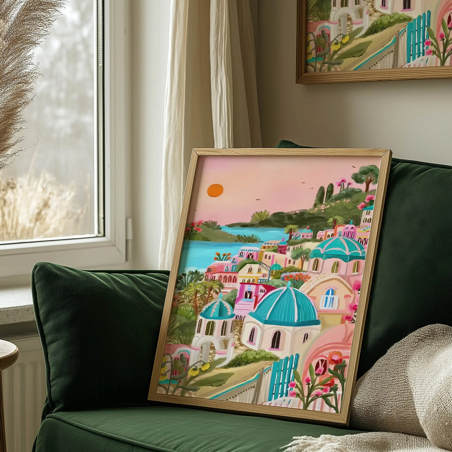 Colorful Landscape Poster