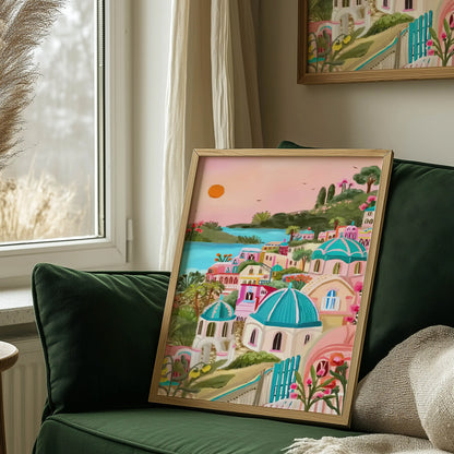 Colorful Landscape Poster