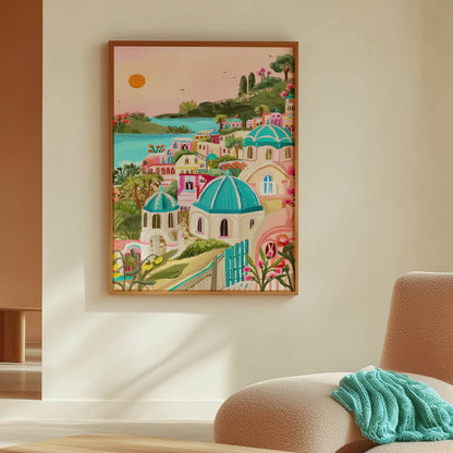 Colourful Santorini