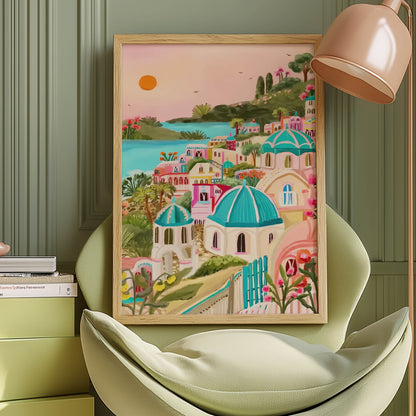 Colourful Santorini