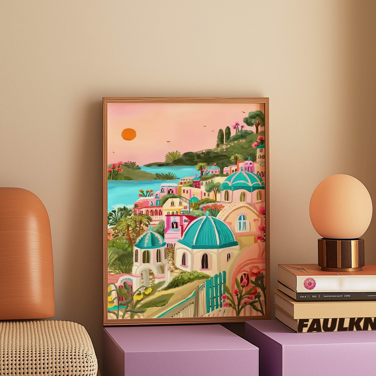Colourful Santorini