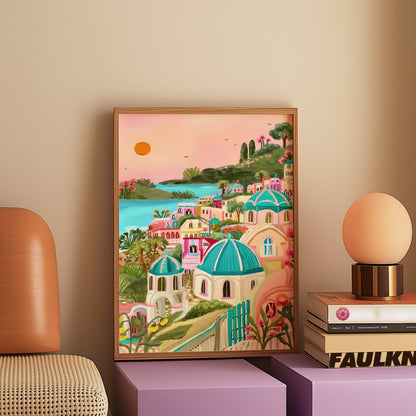 Colourful Santorini