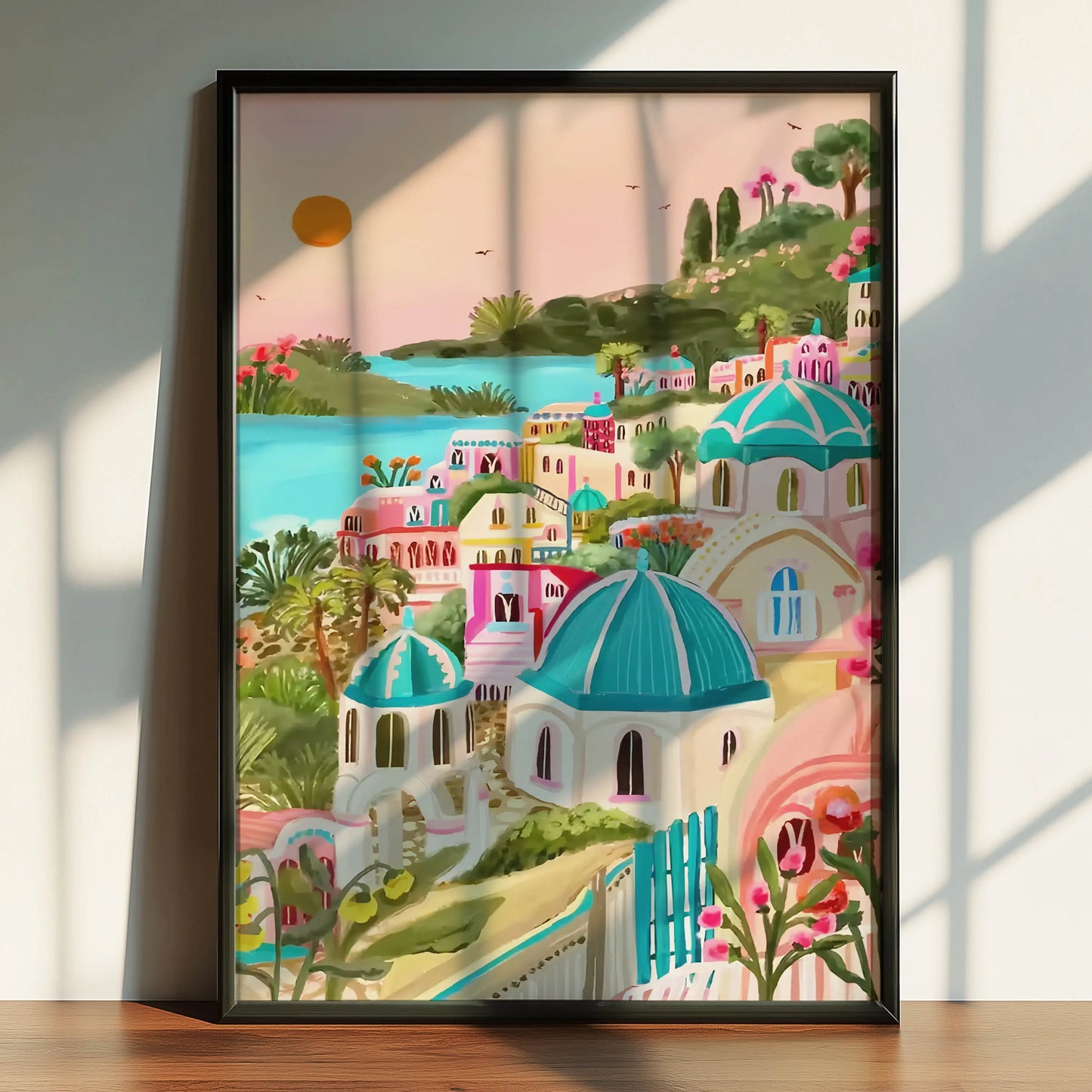 Colorful Landscape Poster