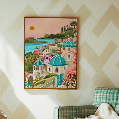 Colourful Santorini