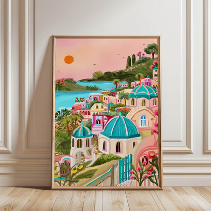 Colourful Santorini