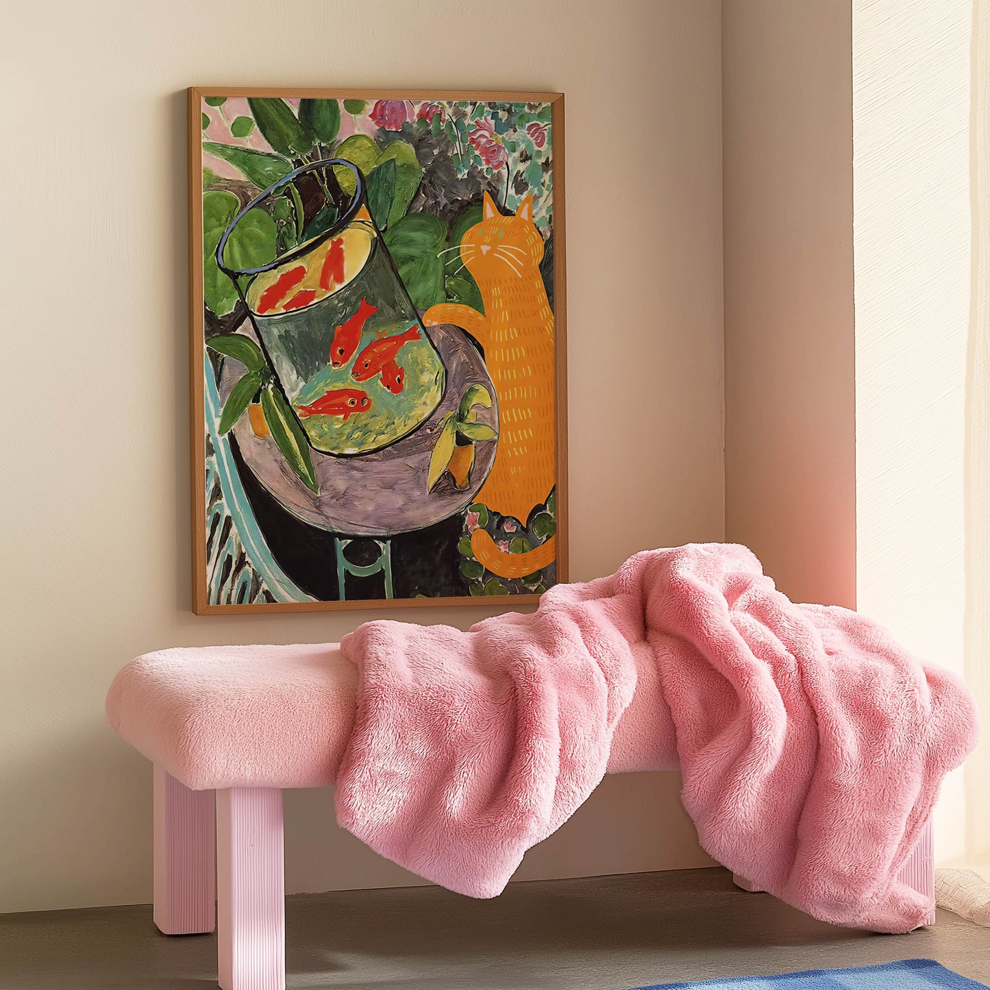 Orange Cat Matisse