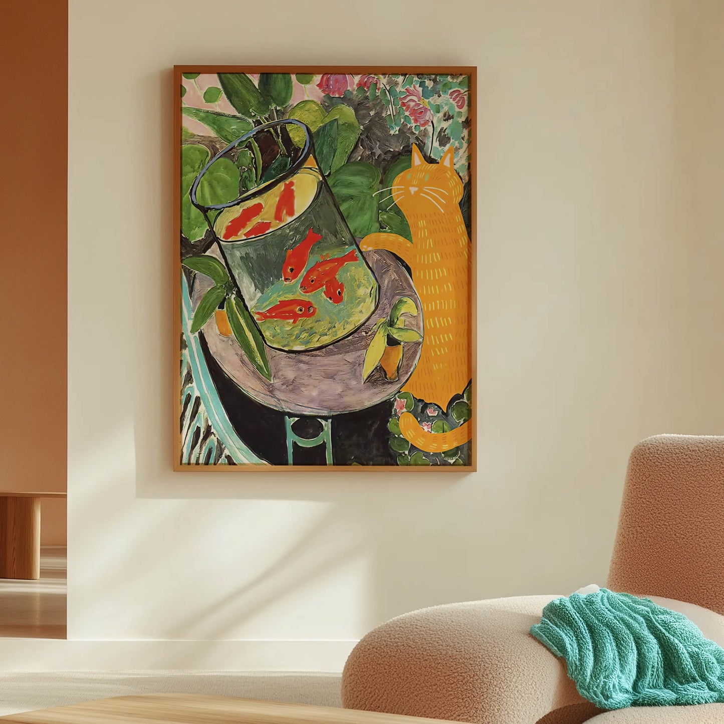 Orange Cat Matisse