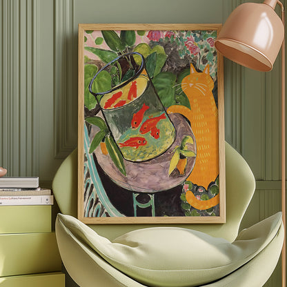 Orange Cat Matisse