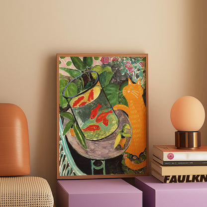 Orange Cat Matisse
