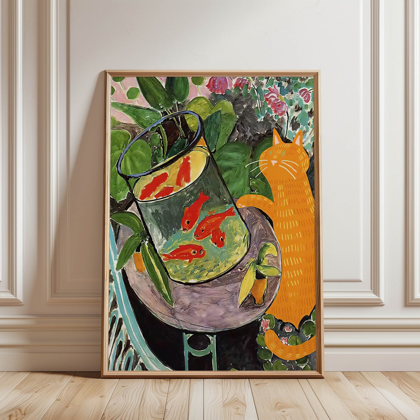 Orange Cat Matisse