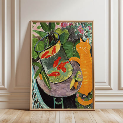 Orange Cat Matisse