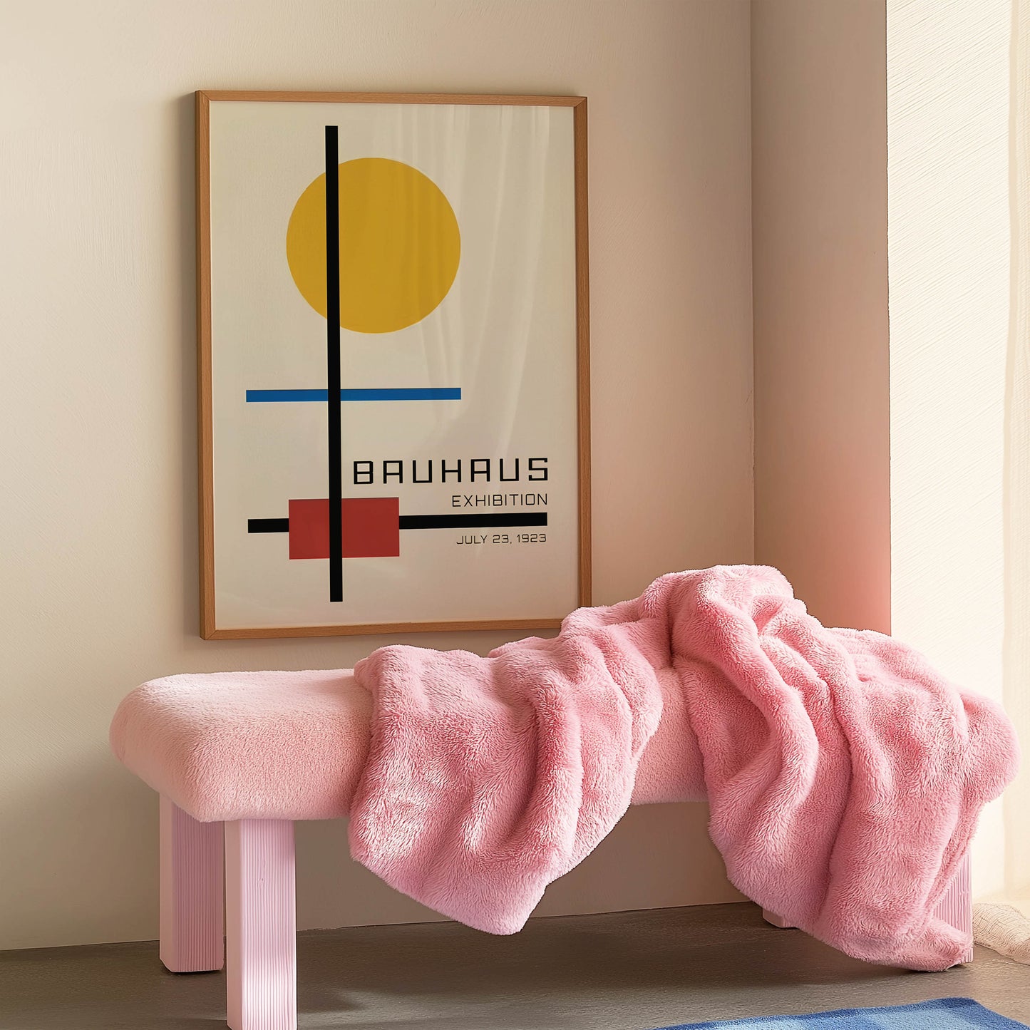 Bauhaus Exhibition Geometric Cross