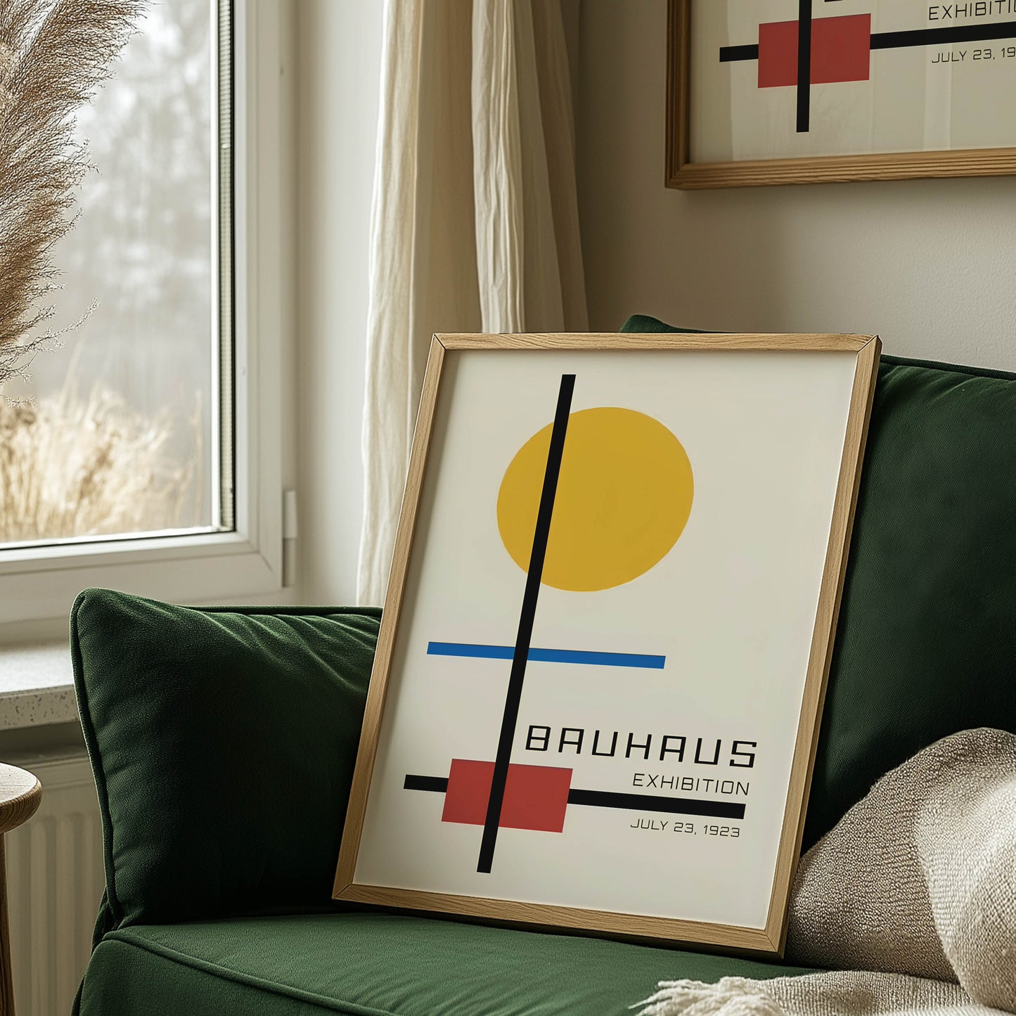 Bauhaus Exhibition Geometric Cross