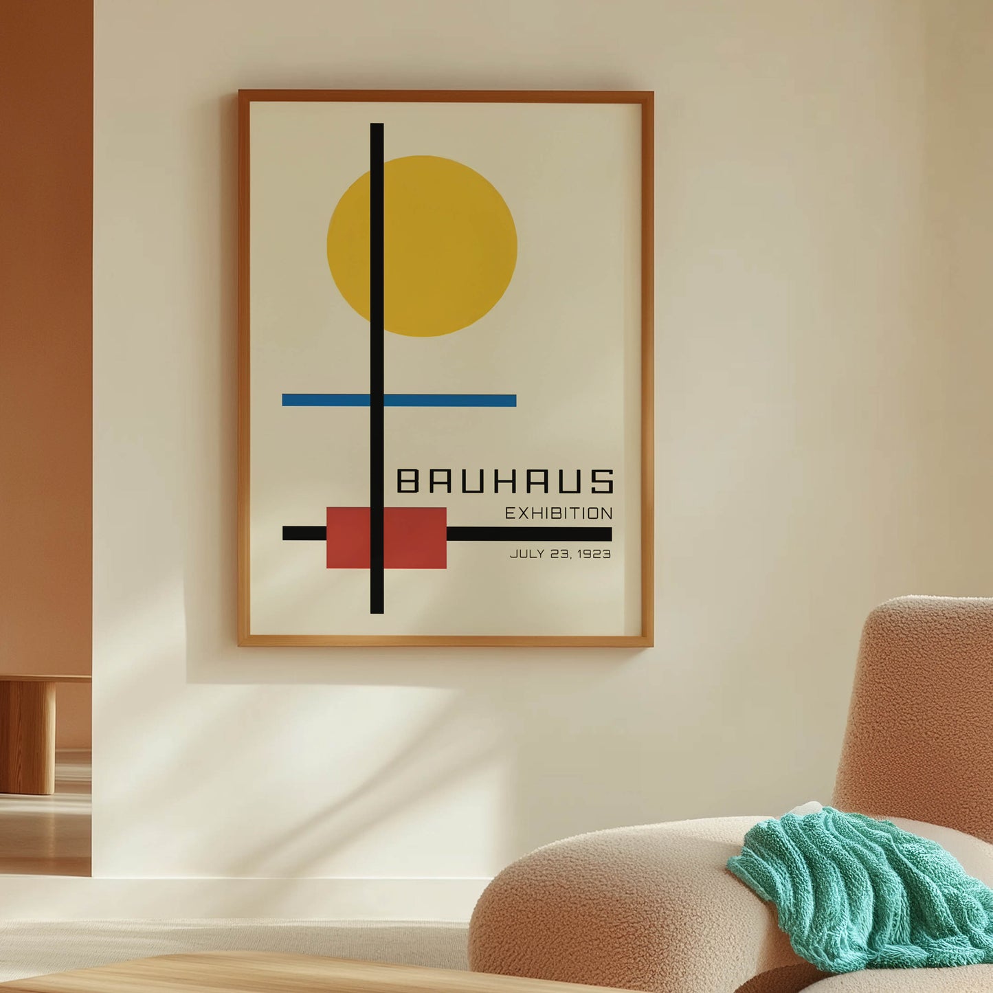 Bauhaus Exhibition Geometric Cross