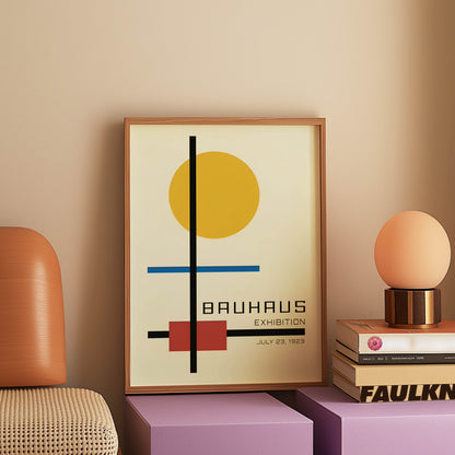 Bauhaus Exhibition Geometric Cross
