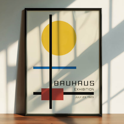 Bauhaus Exhibition Geometric Cross