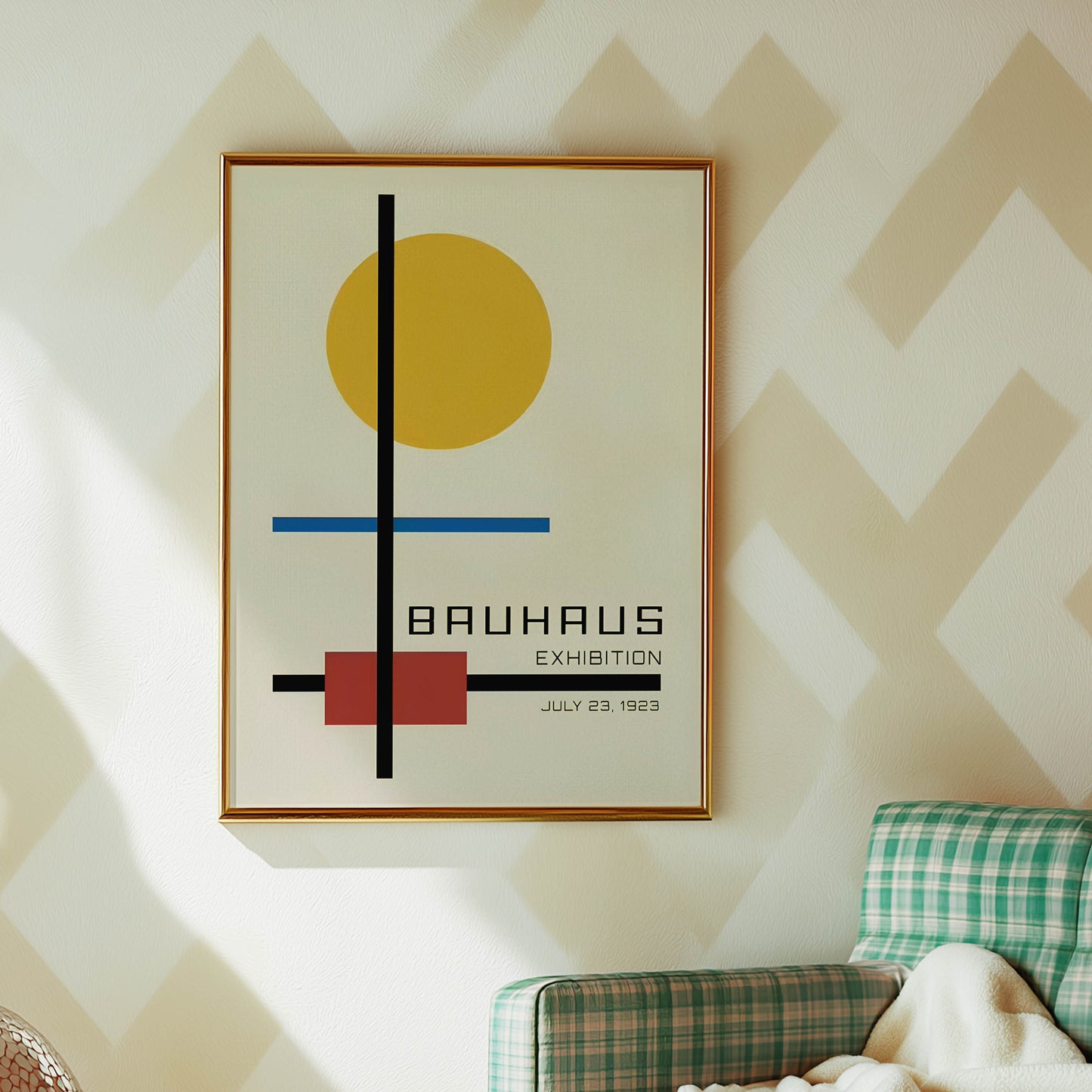 Bauhaus Exhibition Geometric Cross