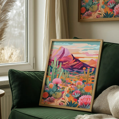 Colorful Landscape Poster