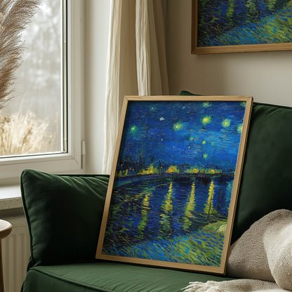 Starry Night Over the Rhône Wide View