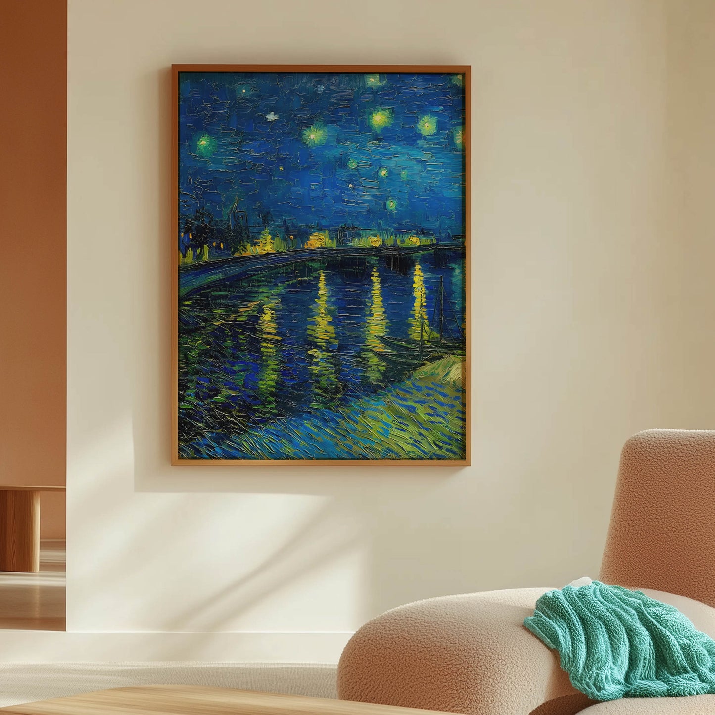Starry Night Over the Rhône Wide View