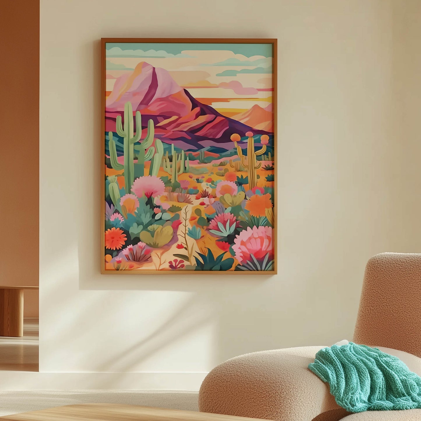Desert Cactus Landscape