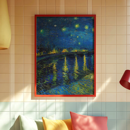 Starry Night Over the Rhône Wide View