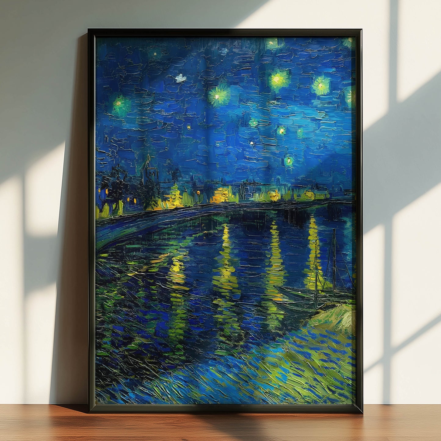 Starry Night Over the Rhône Wide View