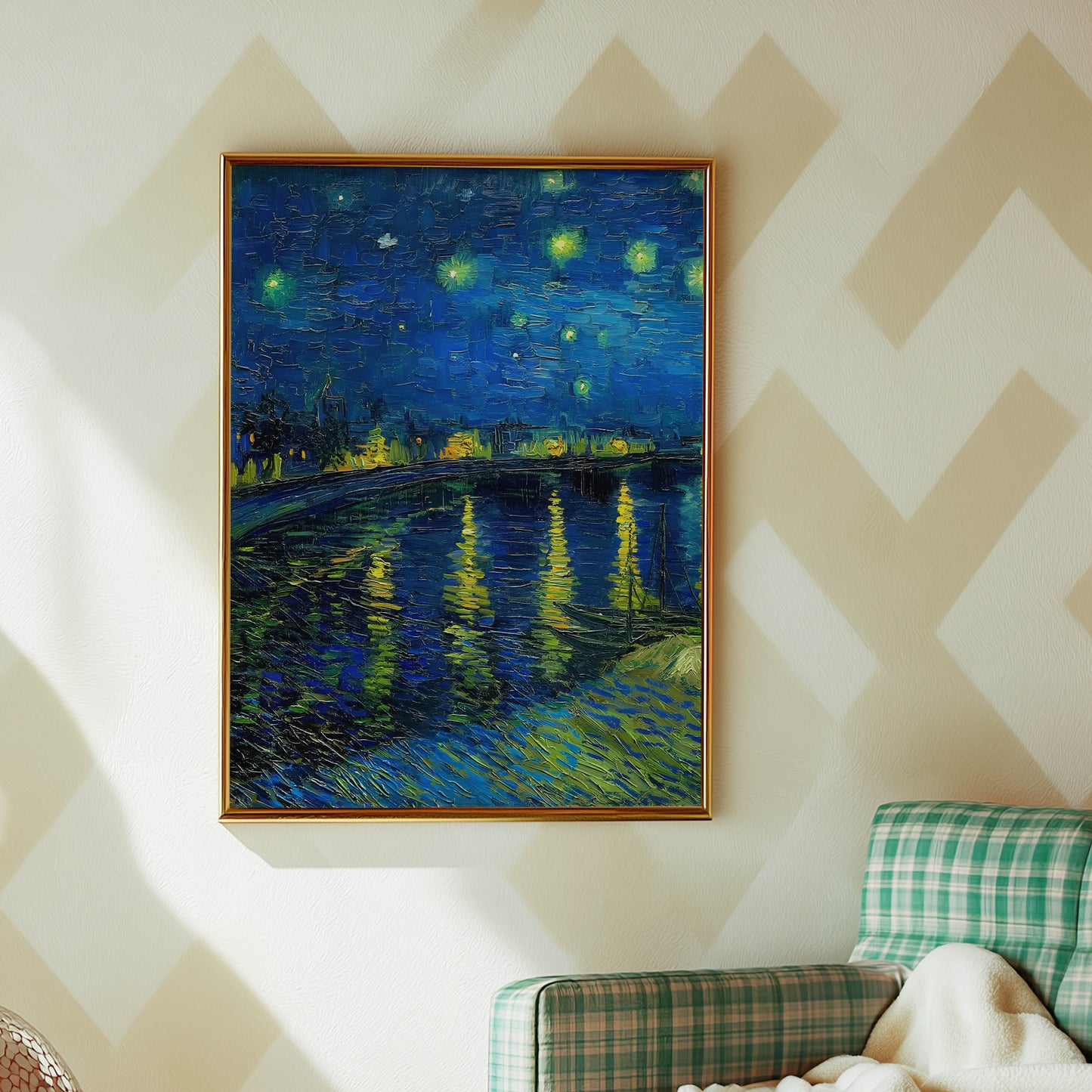 Starry Night Over the Rhône Wide View
