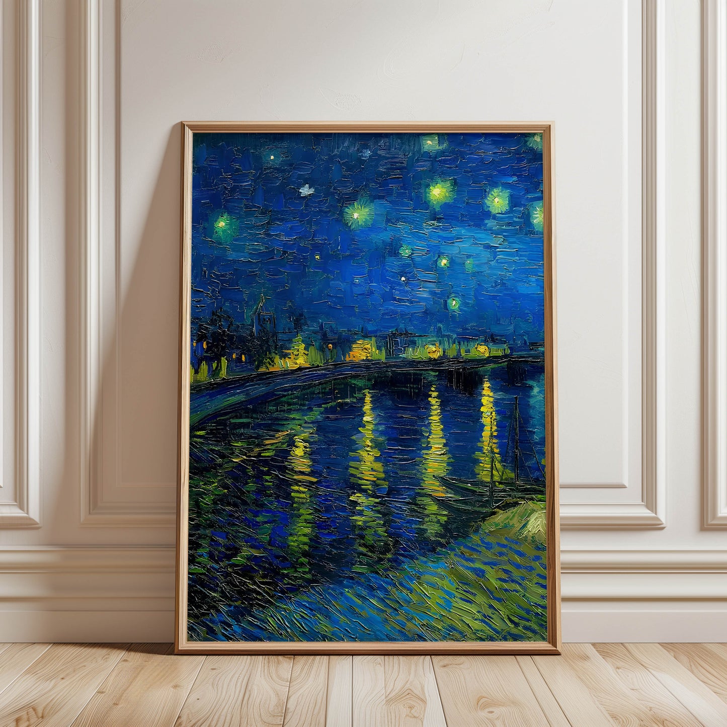 Starry Night Over the Rhône Wide View