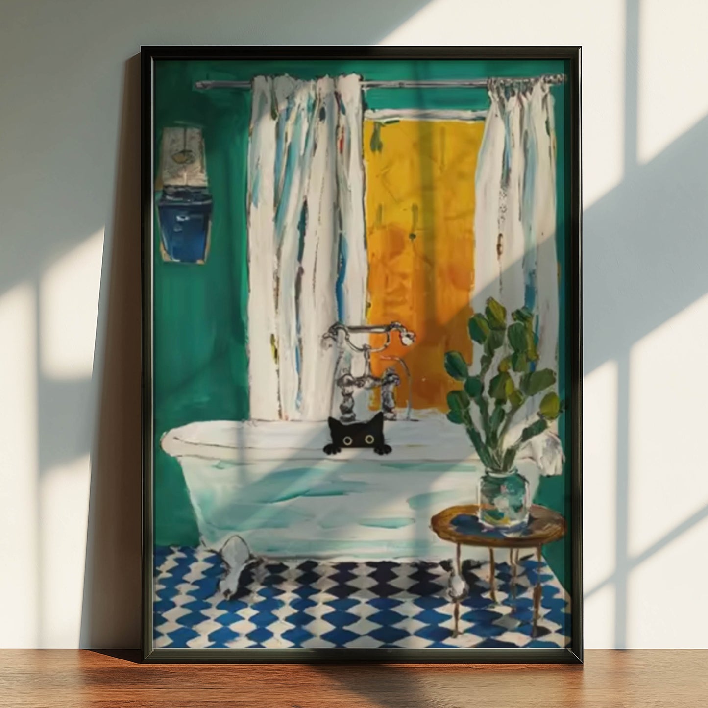 Cat in the Tub