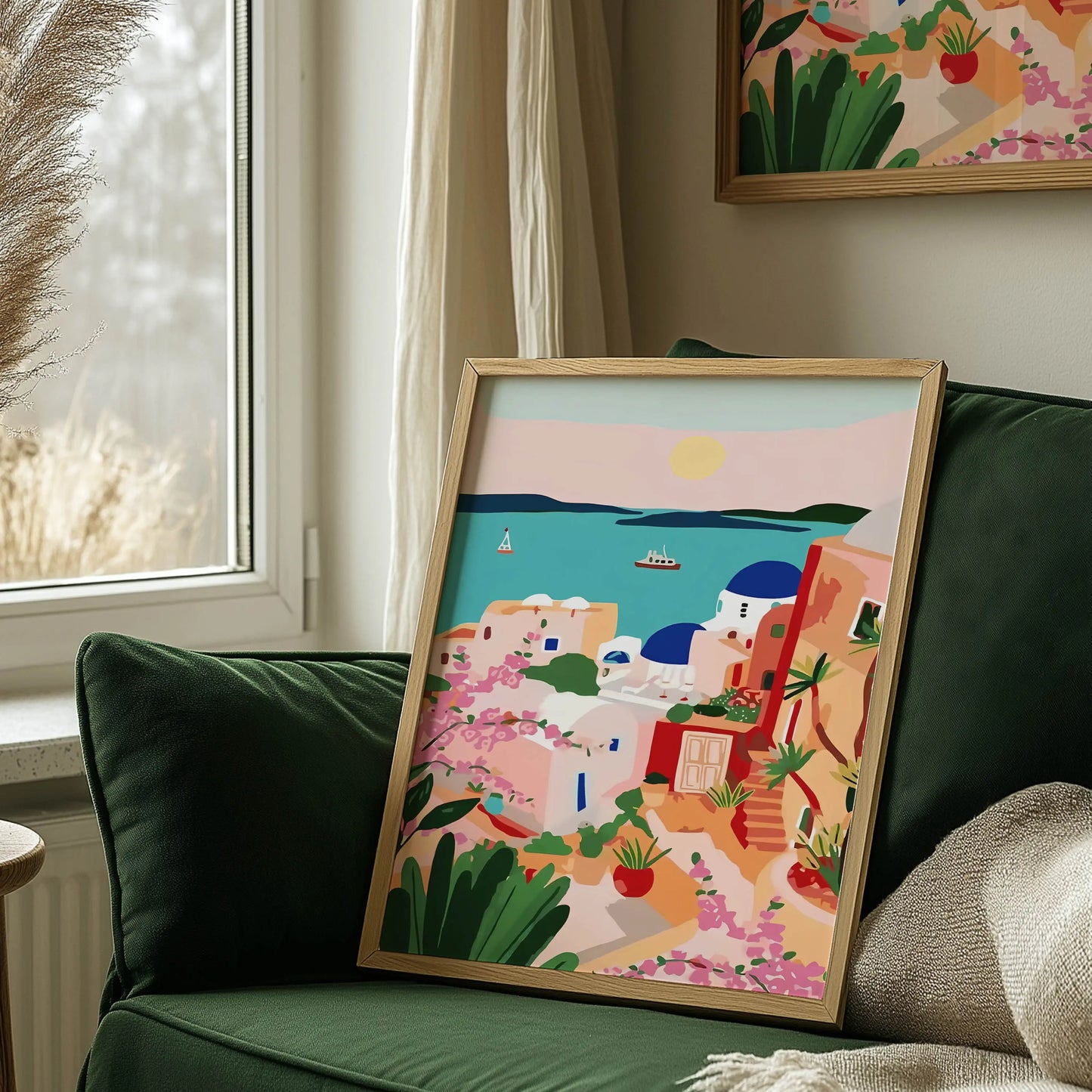 Colorful Landscape Poster