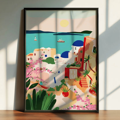 Colorful Landscape Poster