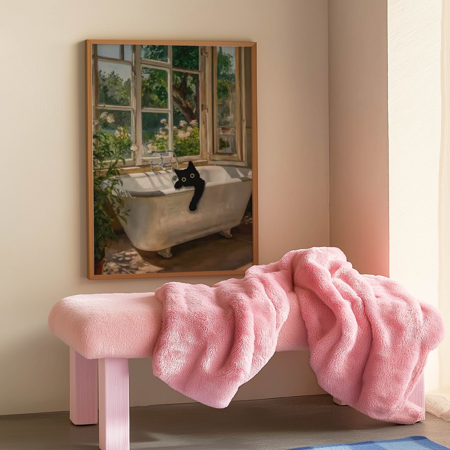 Cat Garden Bathtub