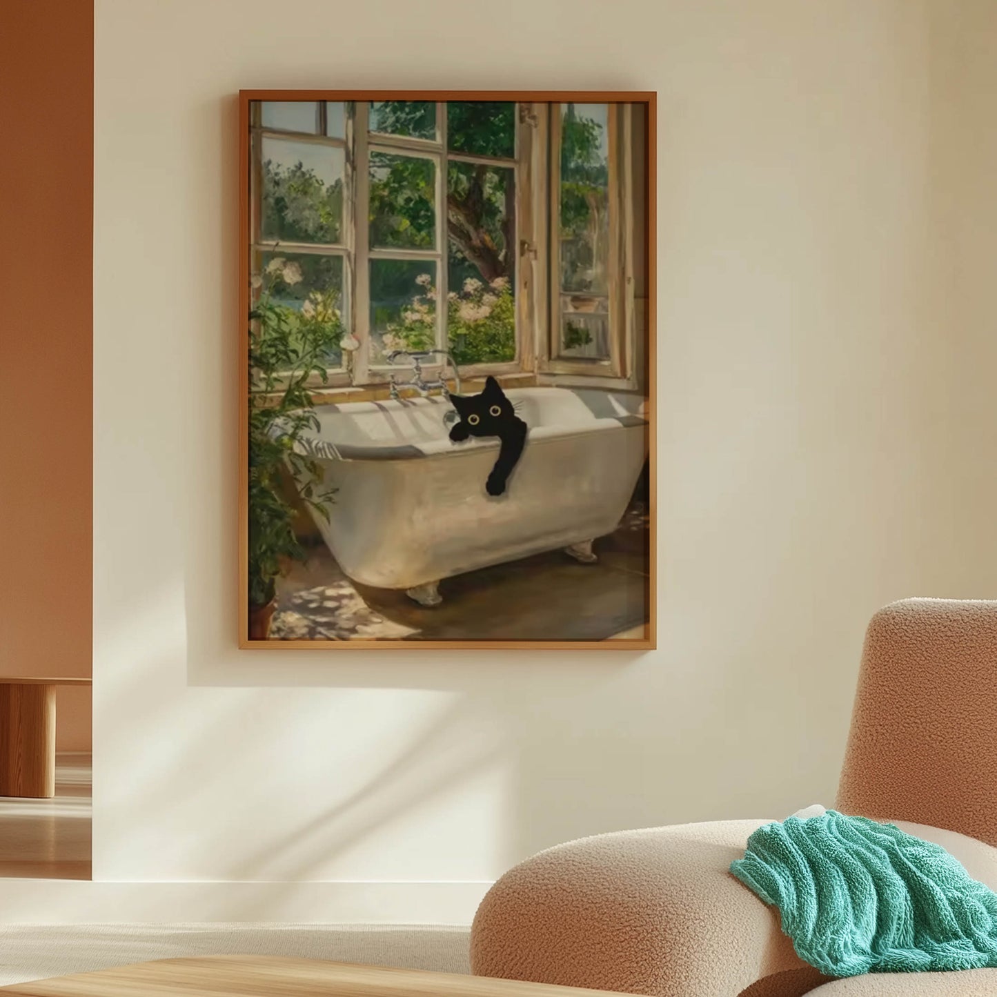 Cat Garden Bathtub