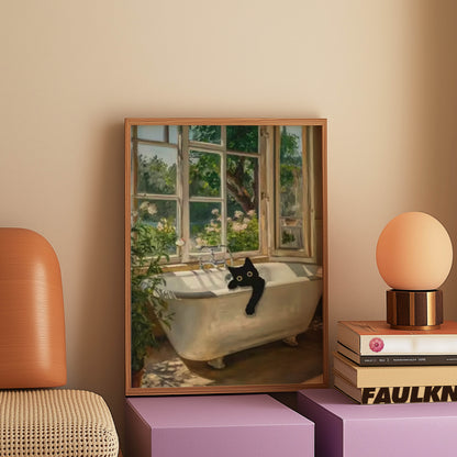 Cat Garden Bathtub