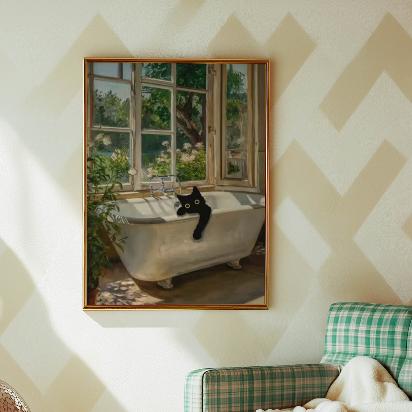 Cat Garden Bathtub
